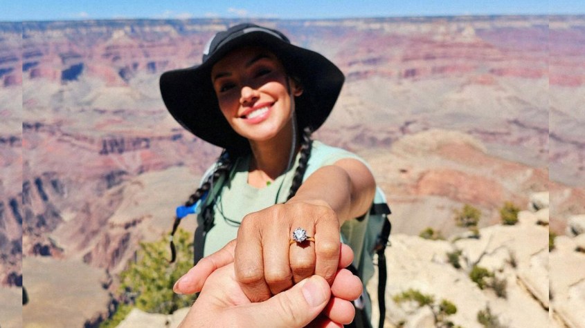 Zuleyka Silver engagement ring