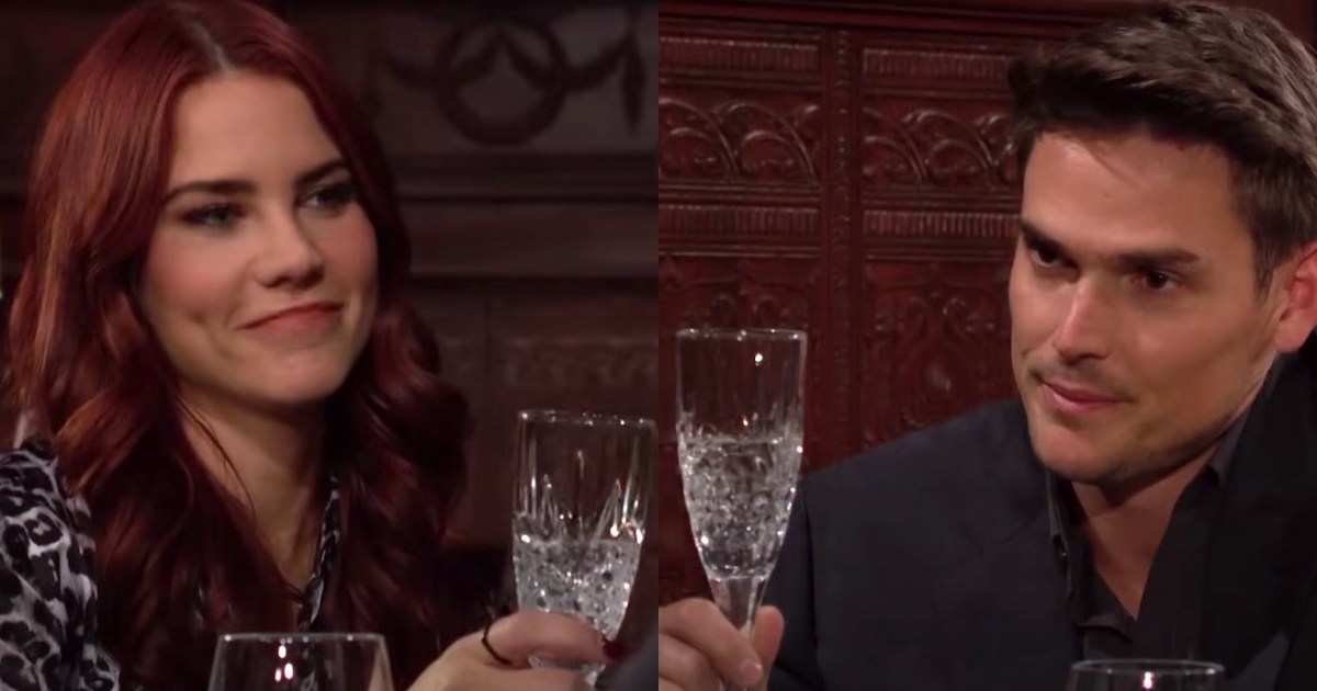 Y&R Preview: Sally and Adam Toast to the Future | Soaps In Depth