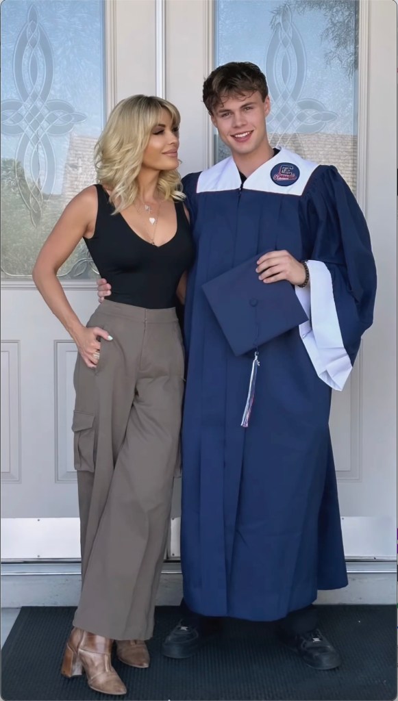 McKenzie Westmore and son Maddox