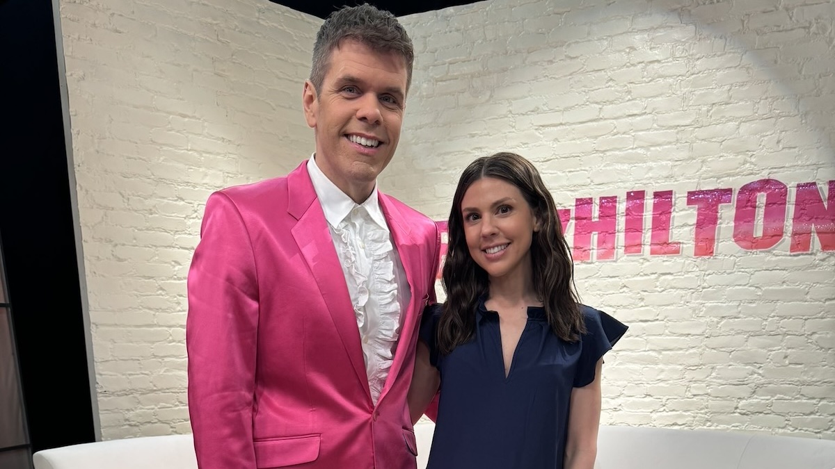 Perez Hilton and Kate Mansi